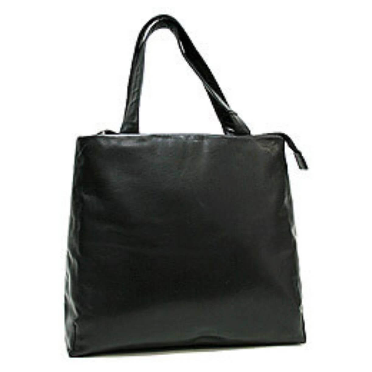 Le Sabbi Waxy Leather Shopper